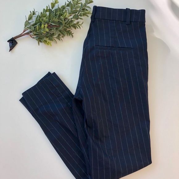 H&M Pants - Navy Pin Stripe Trouser Work Dress Pants